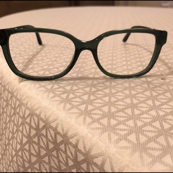 Authentic; New Tory Burch green eyeglasses - Picture 1 of 6